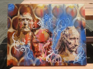 Stony Illusion Asher Mains 16 x 20Oil 2012