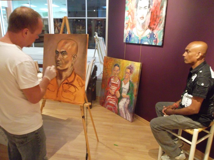 Portrait at the Gallery