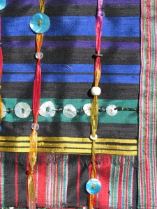 Detail of Aftrican Silk Banner